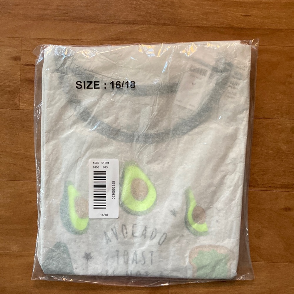 BNWT Justice long sleeve T-shirt